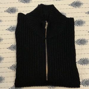 Michael Kors XL Black Pullover Sweater